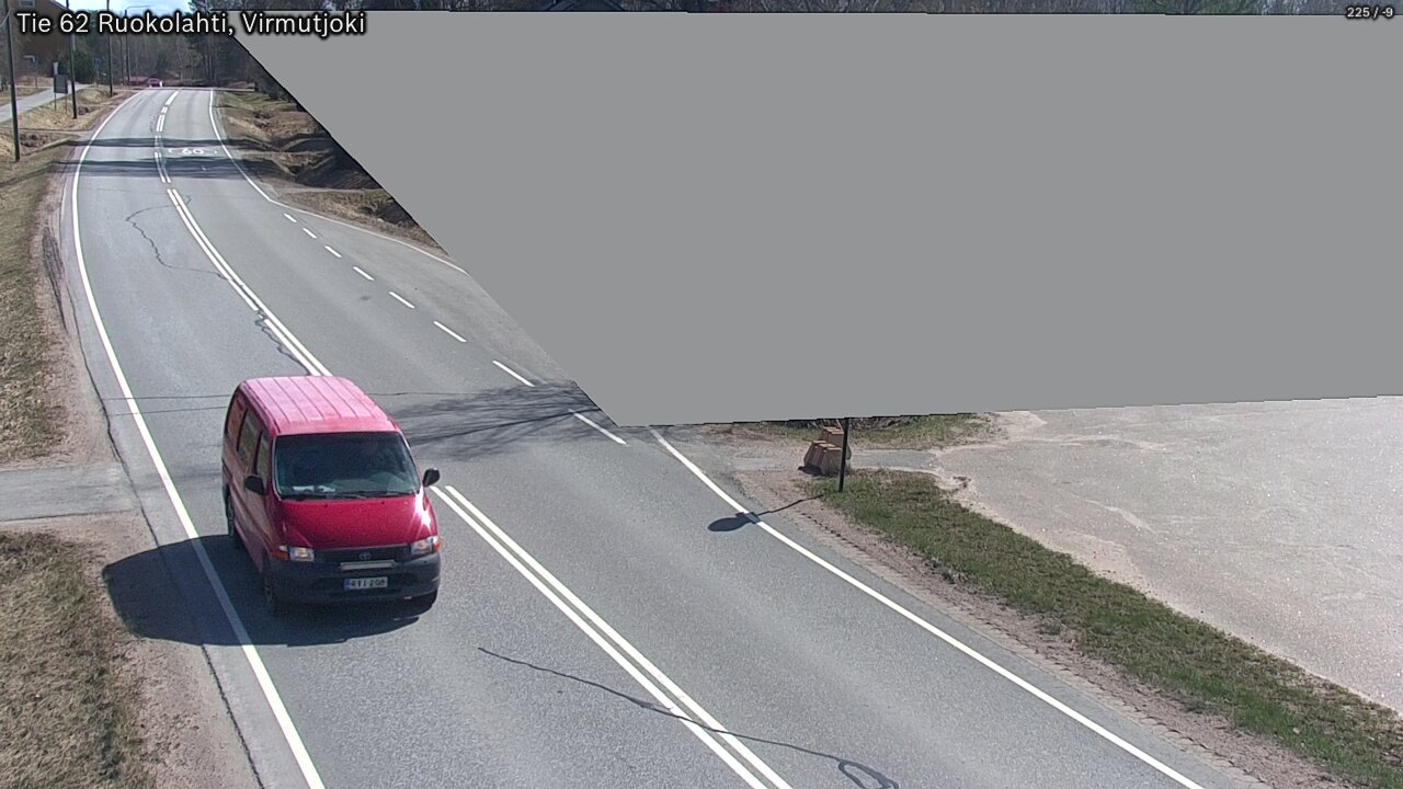 Weather Camera Image Väg 62 Virmutjoki, Ruokolahti, Etelä-Karjala
