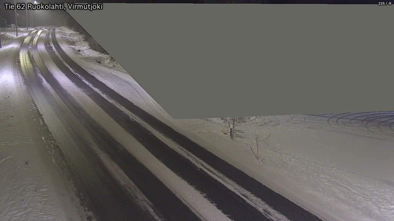 Weather Camera Image Road 62 Virmutjoki, Ruokolahti, Etelä-Karjala