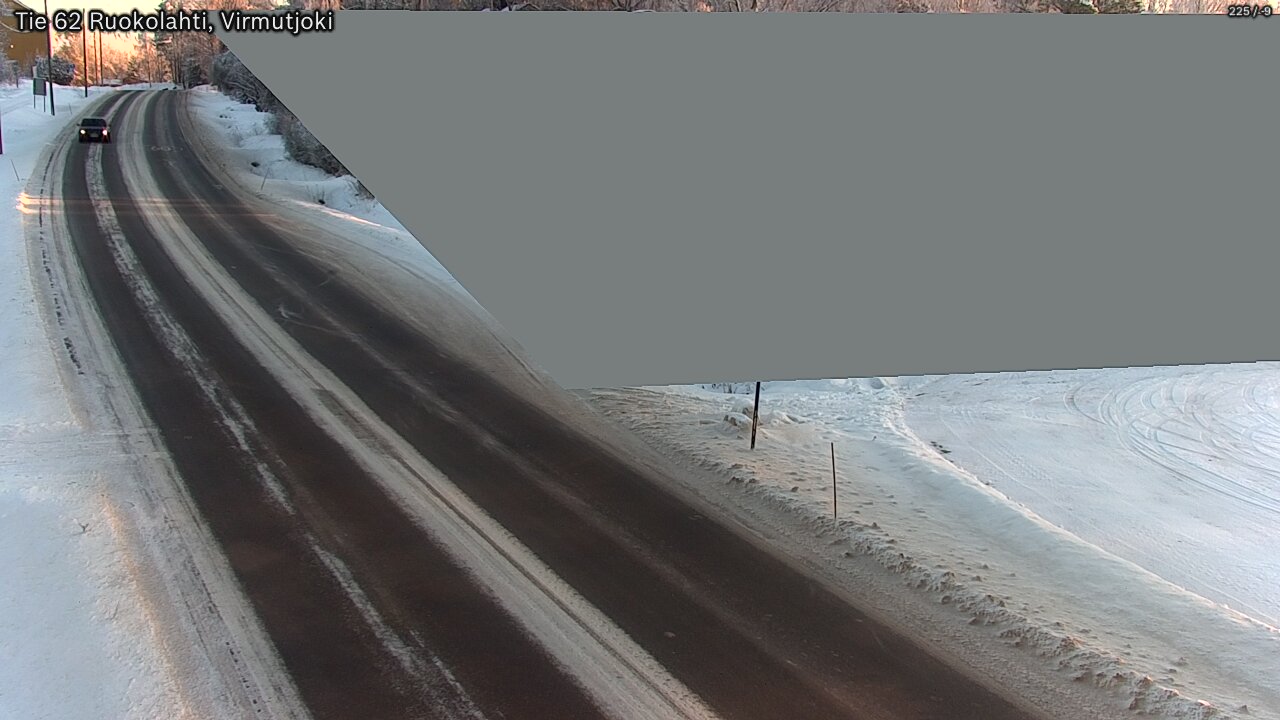 Kelikamerat Kuva Tie 62 Virmutjoki, Ruokolahti, Etelä-Karjala