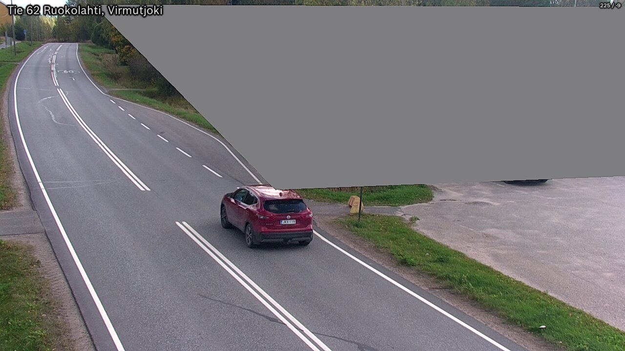 Weather Camera Image Road 62 Virmutjoki, Ruokolahti, Etelä-Karjala