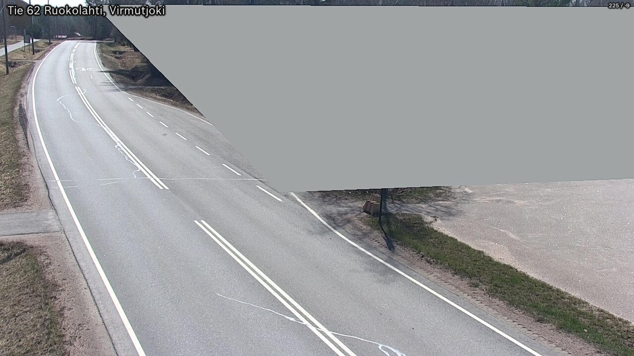 Weather Camera Image Väg 62 Virmutjoki, Ruokolahti, Etelä-Karjala