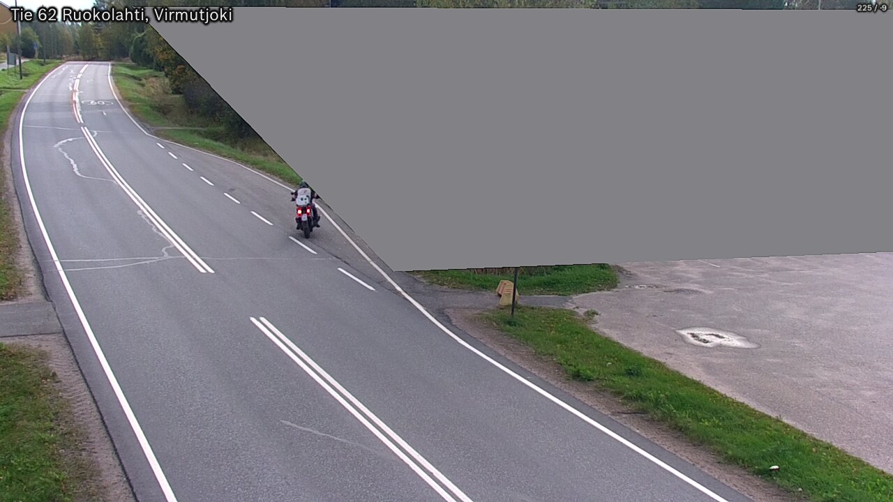 Weather Camera Image Road 62 Virmutjoki, Ruokolahti, Etelä-Karjala