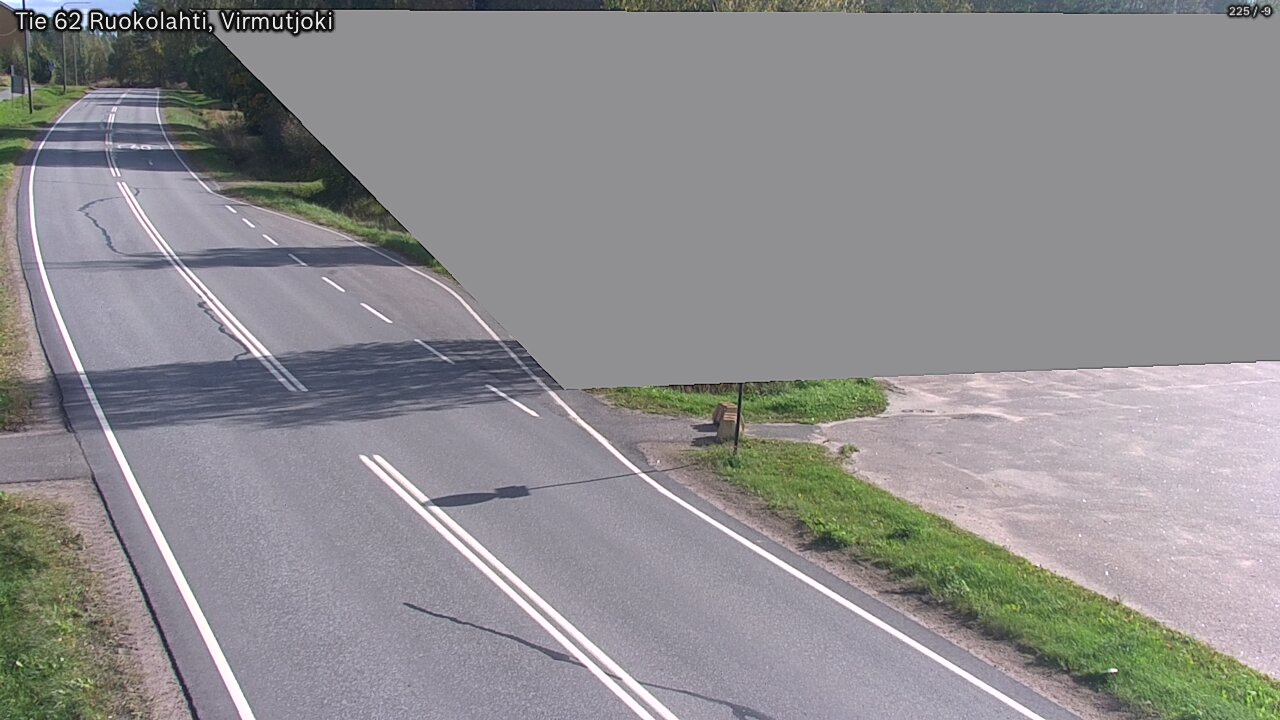 Weather Camera Image Road 62 Virmutjoki, Ruokolahti, Etelä-Karjala