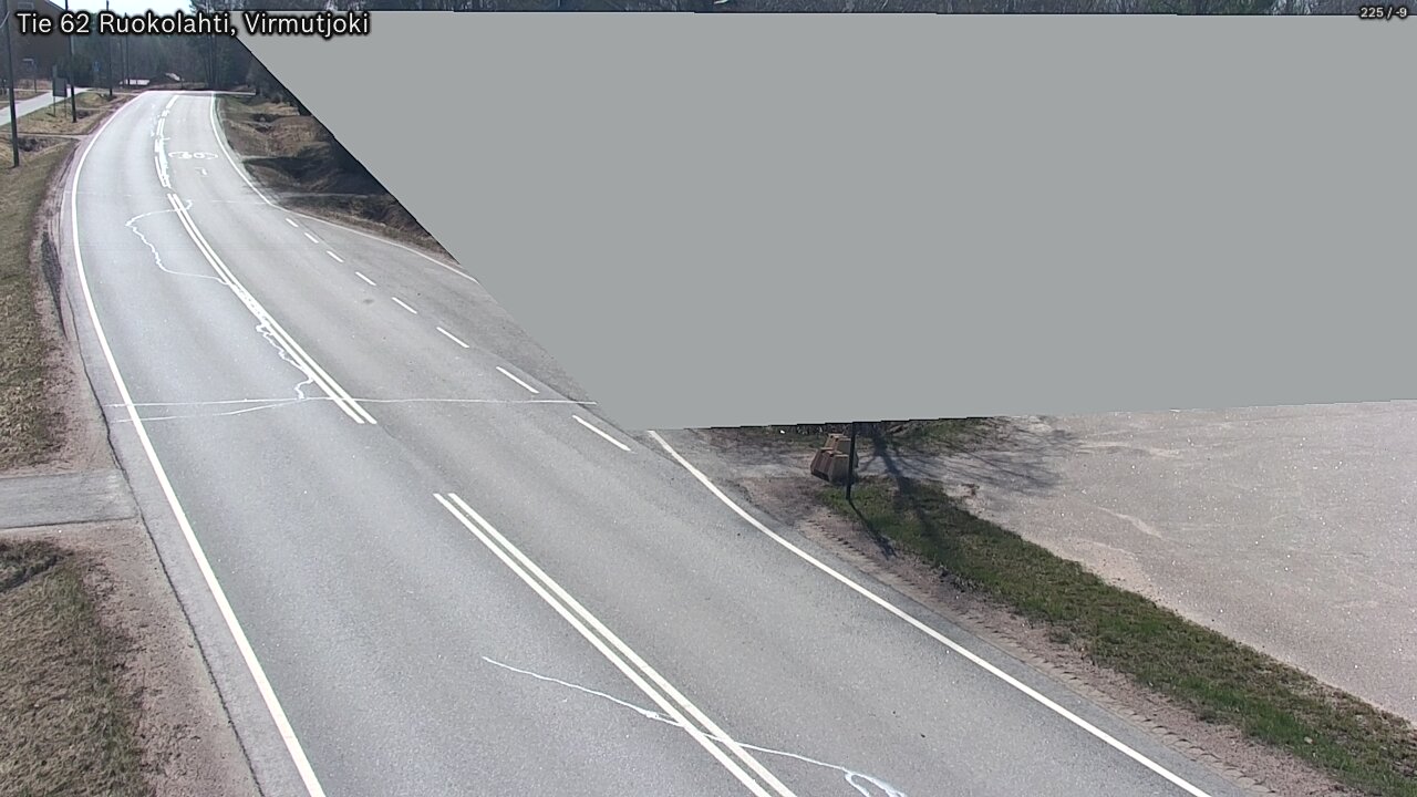 Weather Camera Image Väg 62 Virmutjoki, Ruokolahti, Etelä-Karjala