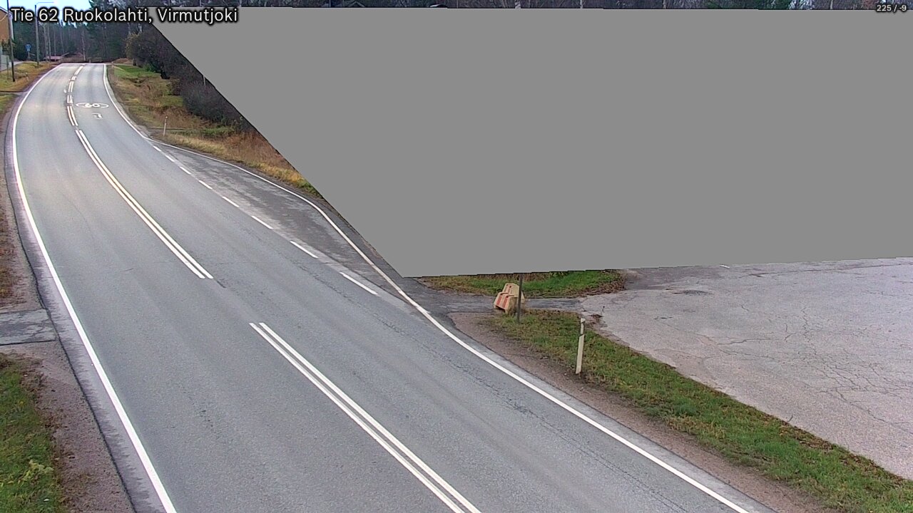 Weather Camera Image Road 62 Virmutjoki, Ruokolahti, Etelä-Karjala
