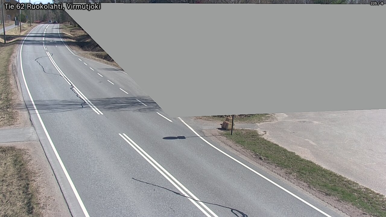 Weather Camera Image Väg 62 Virmutjoki, Ruokolahti, Etelä-Karjala