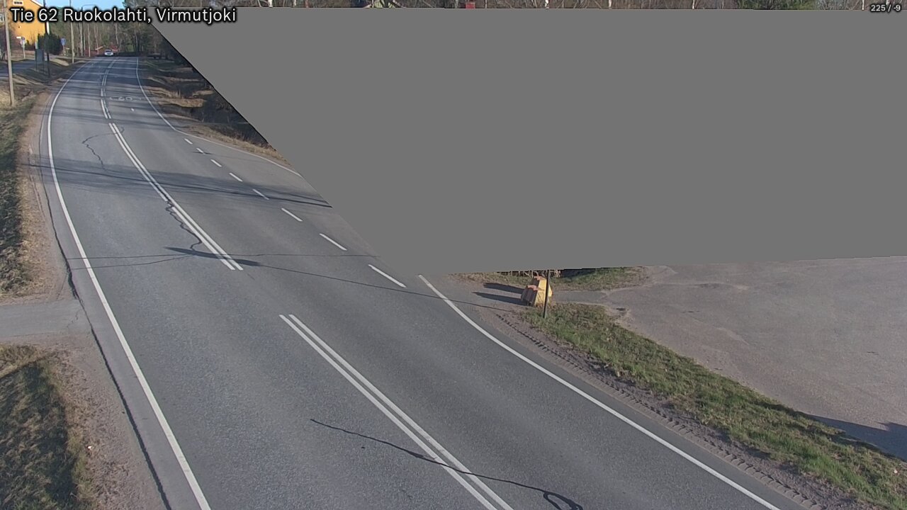 Weather Camera Image Väg 62 Virmutjoki, Ruokolahti, Etelä-Karjala