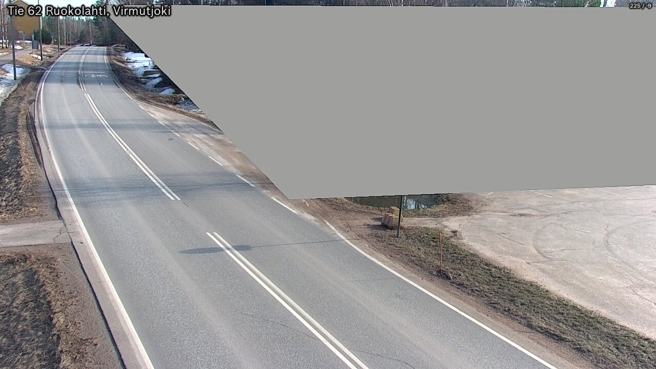 Weather Camera Image Road 62 Virmutjoki, Ruokolahti, Etelä-Karjala