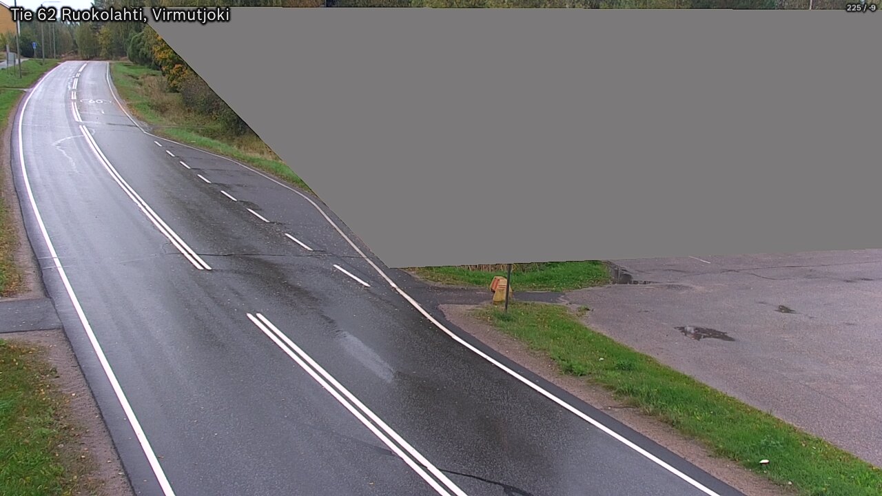 Weather Camera Image Road 62 Virmutjoki, Ruokolahti, Etelä-Karjala