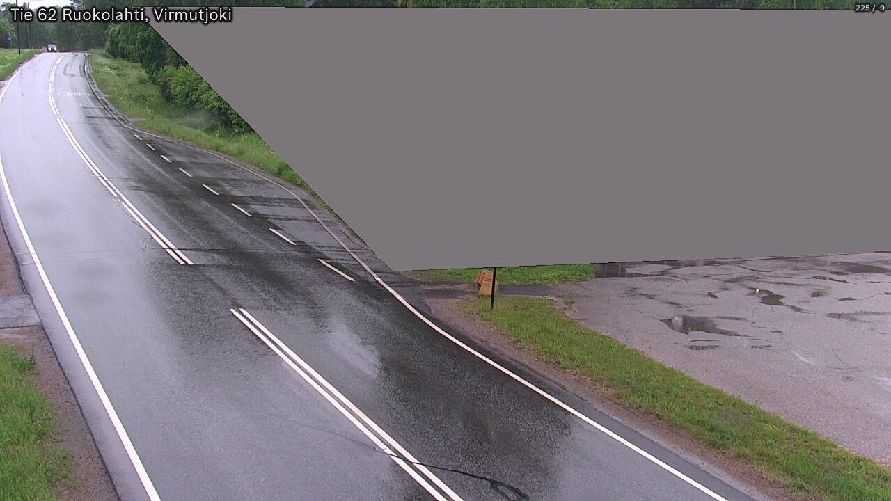Weather Camera Image Road 62 Virmutjoki, Ruokolahti, Etelä-Karjala