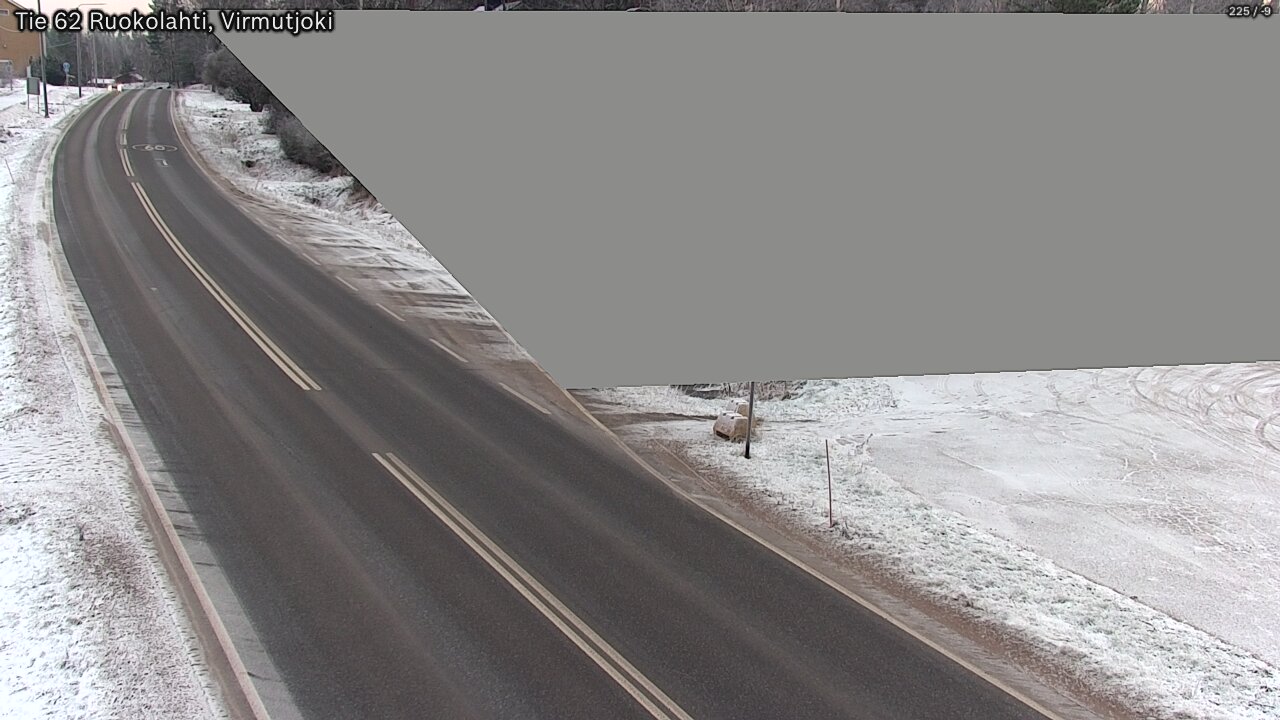 Kelikamerat Kuva Tie 62 Virmutjoki, Ruokolahti, Etelä-Karjala