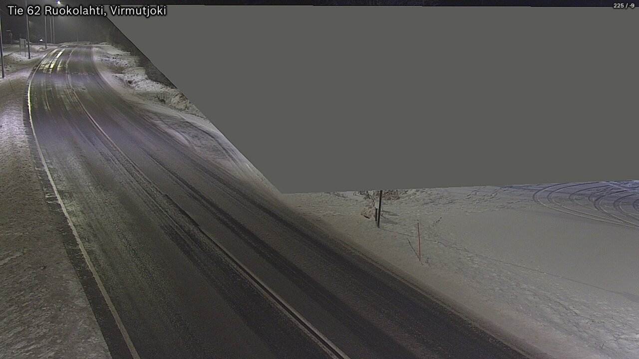Weather Camera Image Road 62 Virmutjoki, Ruokolahti, Etelä-Karjala