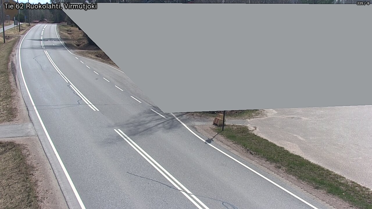 Weather Camera Image Väg 62 Virmutjoki, Ruokolahti, Etelä-Karjala