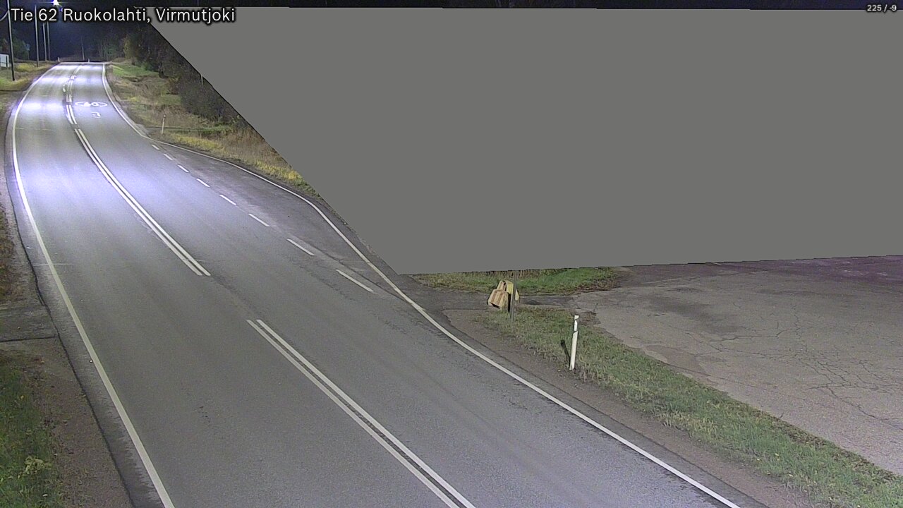 Weather Camera Image Road 62 Virmutjoki, Ruokolahti, Etelä-Karjala