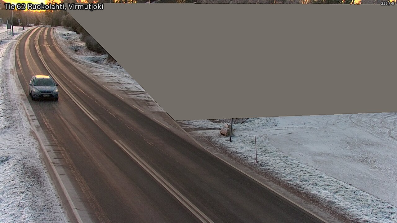 Kelikamerat Kuva Tie 62 Virmutjoki, Ruokolahti, Etelä-Karjala