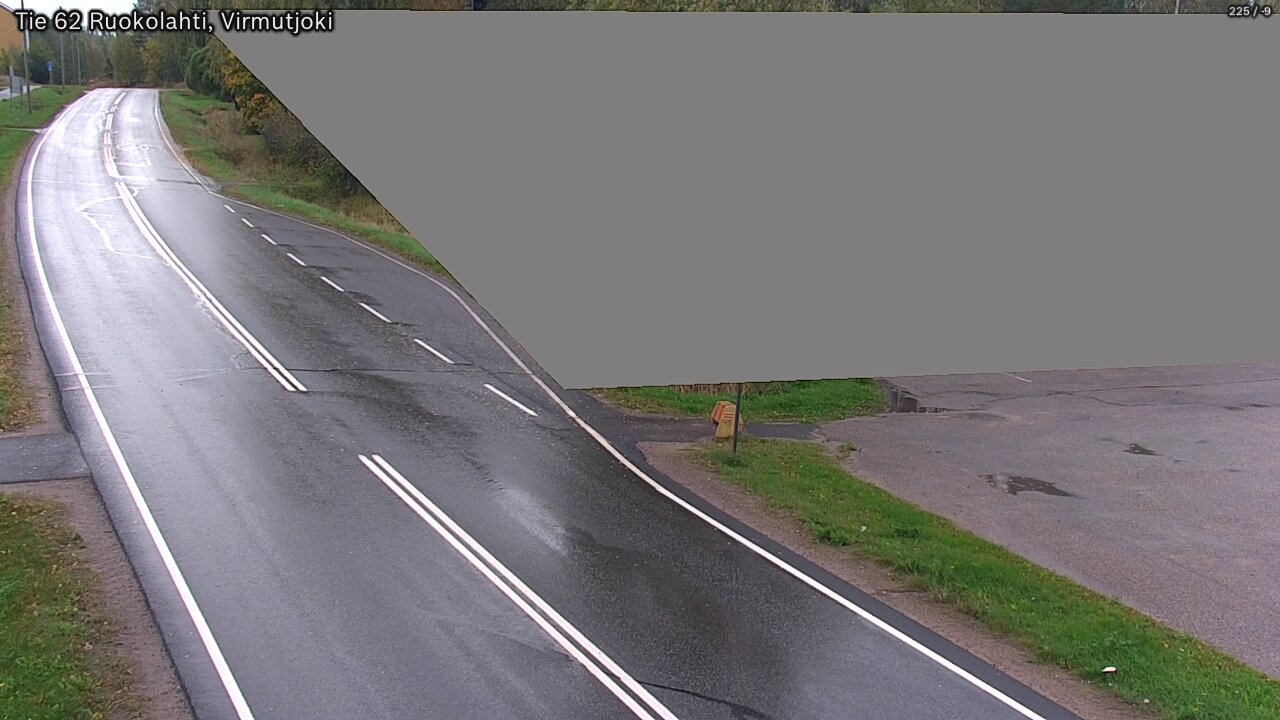 Weather Camera Image Road 62 Virmutjoki, Ruokolahti, Etelä-Karjala