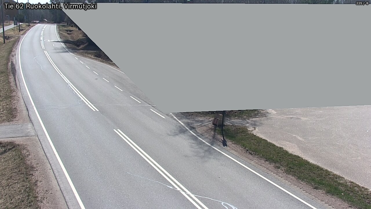 Weather Camera Image Väg 62 Virmutjoki, Ruokolahti, Etelä-Karjala