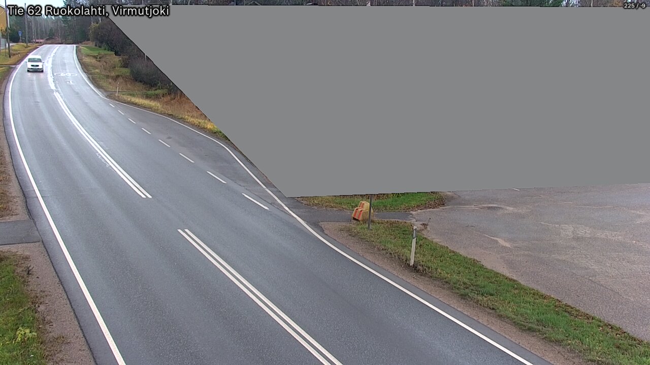 Kelikamerat Kuva Tie 62 Virmutjoki, Ruokolahti, Etelä-Karjala