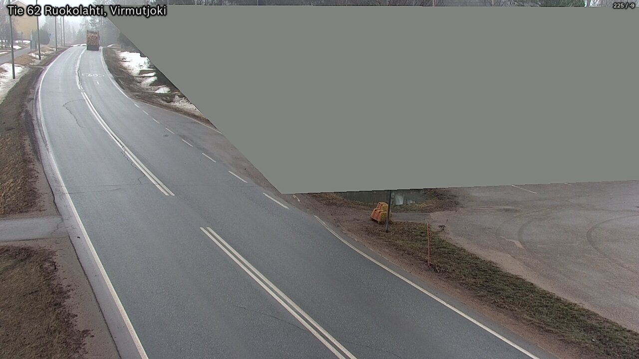 Weather Camera Image Road 62 Virmutjoki, Ruokolahti, Etelä-Karjala