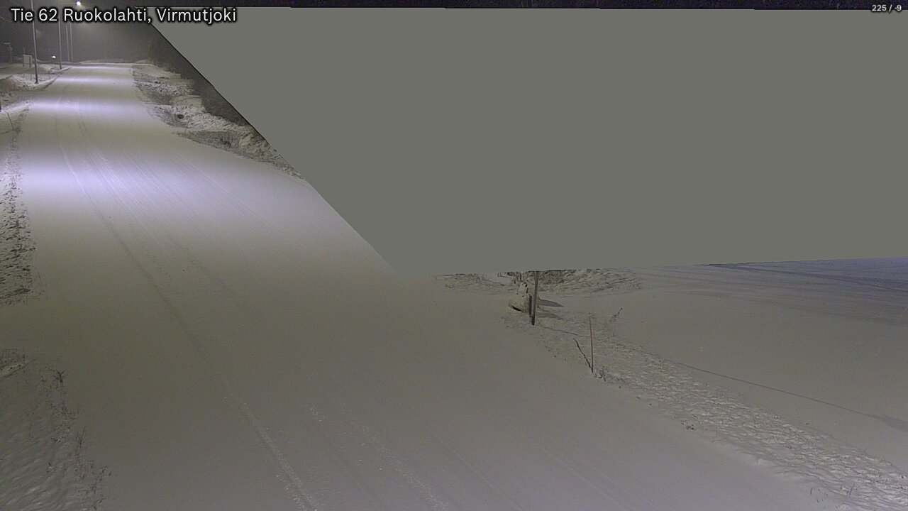 Weather Camera Image Väg 62 Virmutjoki, Ruokolahti, Etelä-Karjala