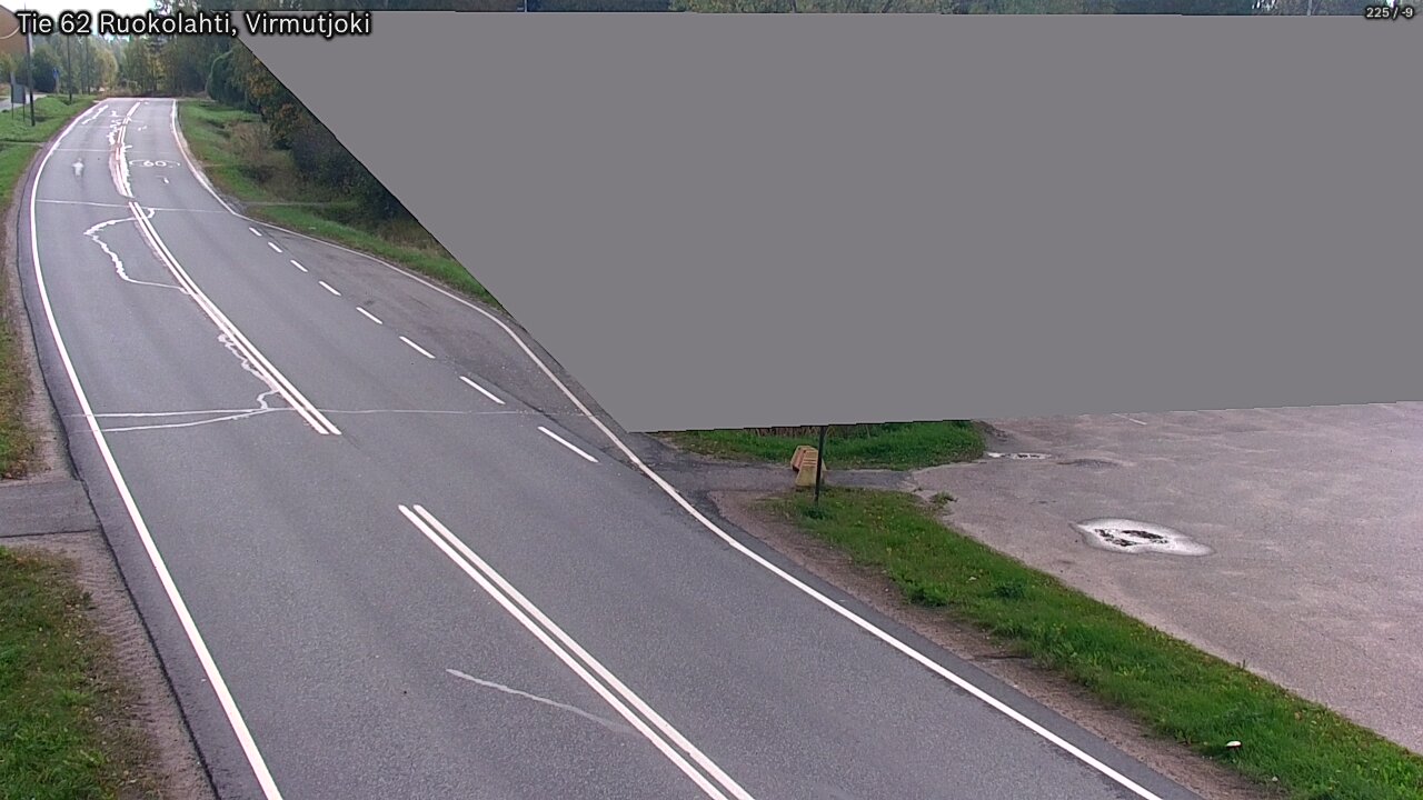 Weather Camera Image Road 62 Virmutjoki, Ruokolahti, Etelä-Karjala