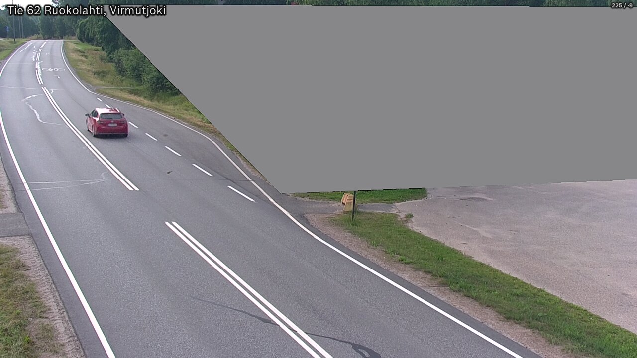 Weather Camera Image Road 62 Virmutjoki, Ruokolahti, Etelä-Karjala