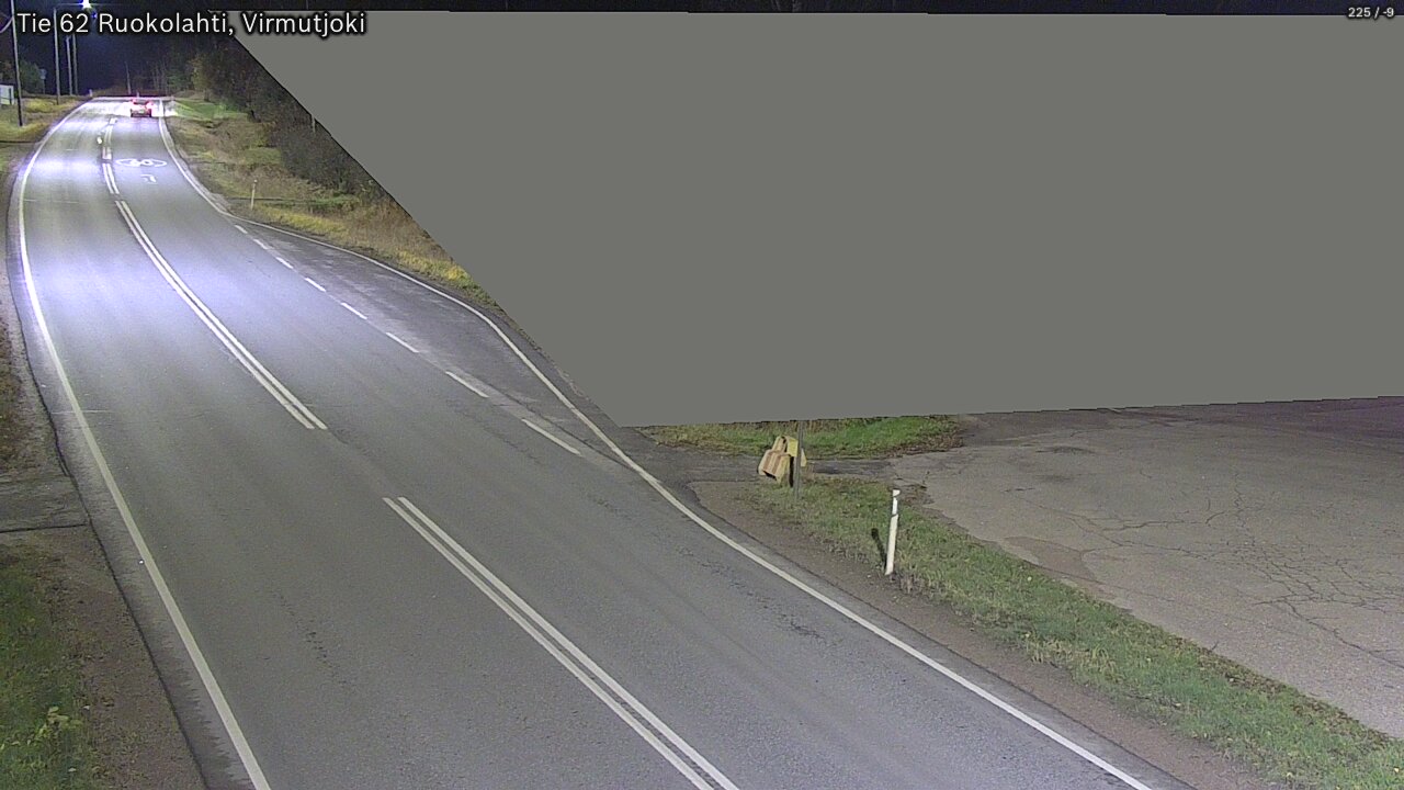 Weather Camera Image Road 62 Virmutjoki, Ruokolahti, Etelä-Karjala