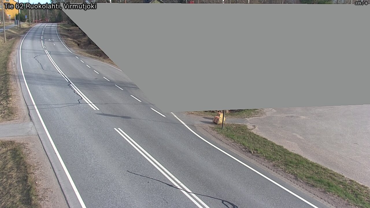 Weather Camera Image Väg 62 Virmutjoki, Ruokolahti, Etelä-Karjala