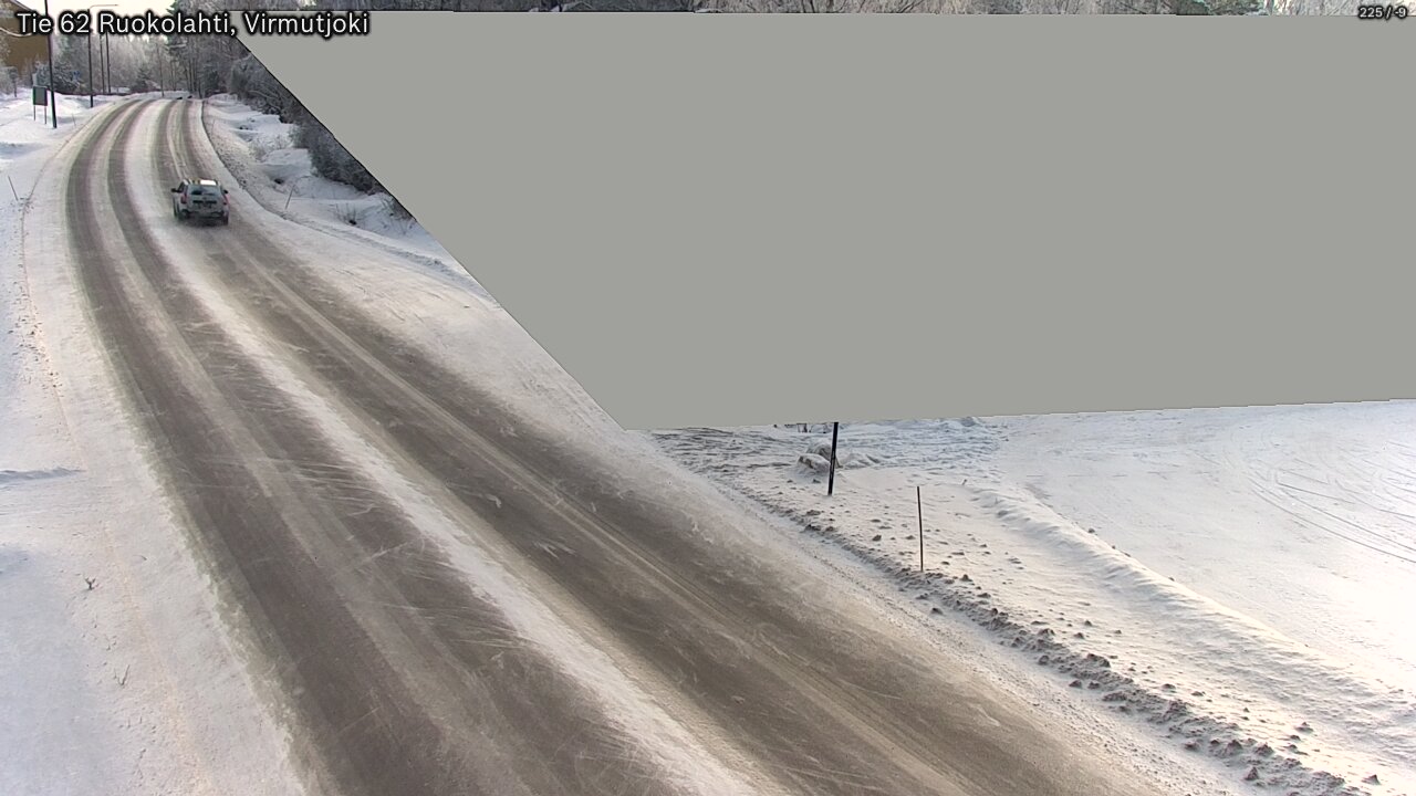 Weather Camera Image Road 62 Virmutjoki, Ruokolahti, Etelä-Karjala