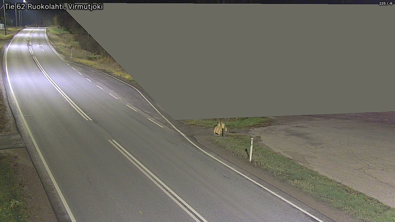 Weather Camera Image Road 62 Virmutjoki, Ruokolahti, Etelä-Karjala