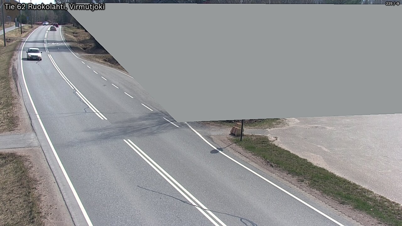 Weather Camera Image Väg 62 Virmutjoki, Ruokolahti, Etelä-Karjala