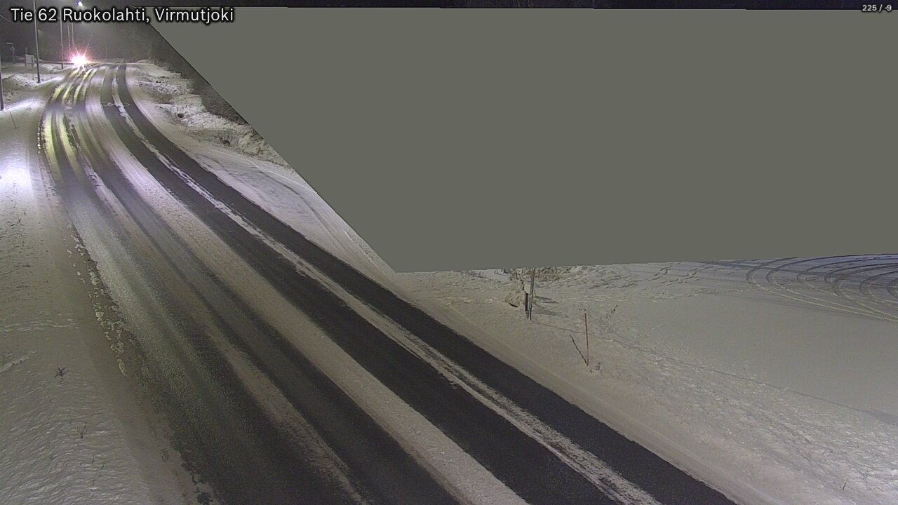 Weather Camera Image Road 62 Virmutjoki, Ruokolahti, Etelä-Karjala