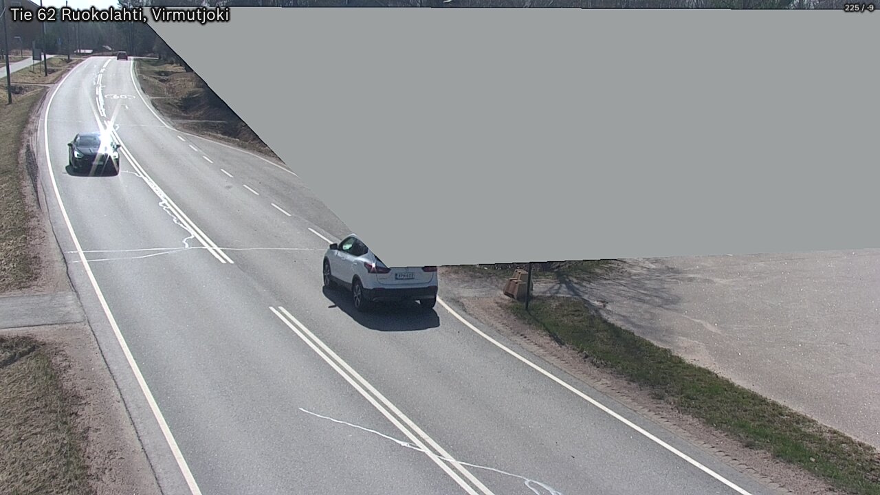 Weather Camera Image Väg 62 Virmutjoki, Ruokolahti, Etelä-Karjala