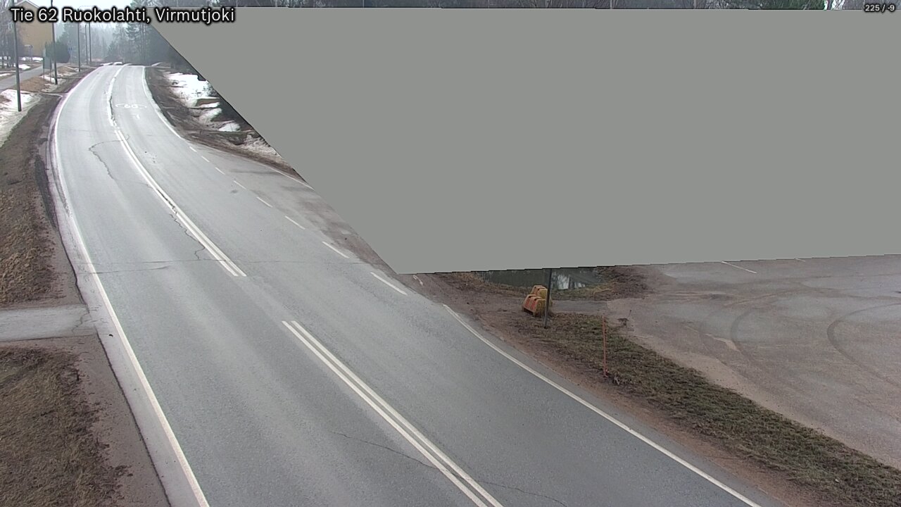 Weather Camera Image Road 62 Virmutjoki, Ruokolahti, Etelä-Karjala