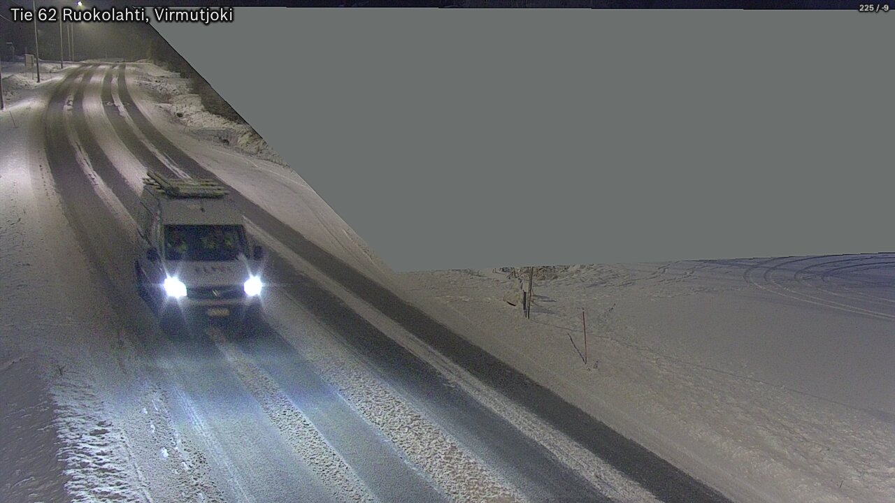 Weather Camera Image Road 62 Virmutjoki, Ruokolahti, Etelä-Karjala