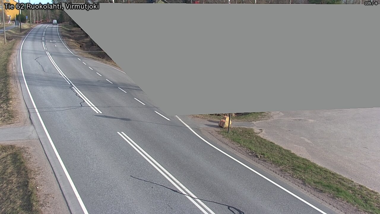 Weather Camera Image Väg 62 Virmutjoki, Ruokolahti, Etelä-Karjala