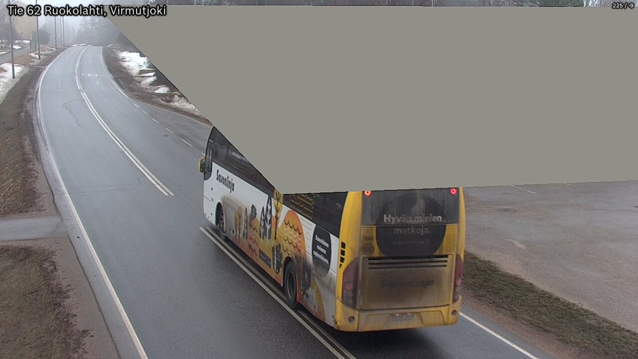 Kelikamerat Kuva Tie 62 Virmutjoki, Ruokolahti, Etelä-Karjala