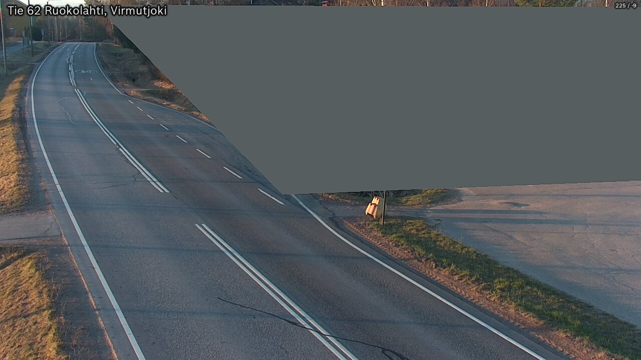 Weather Camera Image Väg 62 Virmutjoki, Ruokolahti, Etelä-Karjala