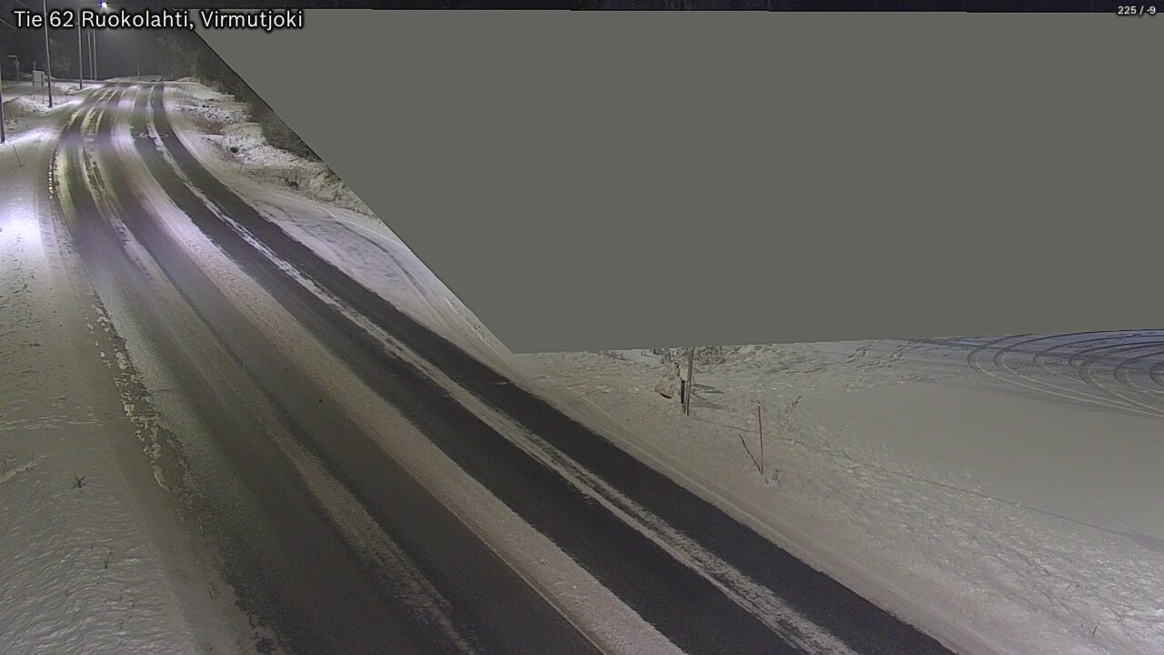 Weather Camera Image Road 62 Virmutjoki, Ruokolahti, Etelä-Karjala
