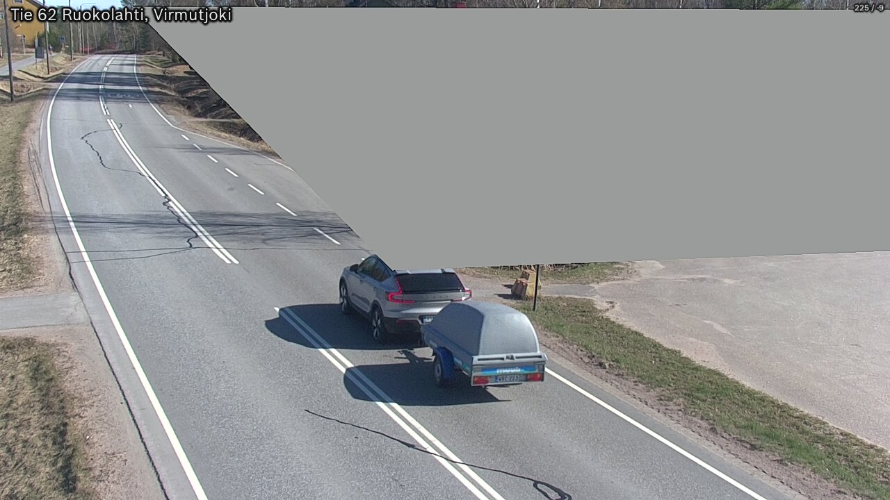 Weather Camera Image Väg 62 Virmutjoki, Ruokolahti, Etelä-Karjala