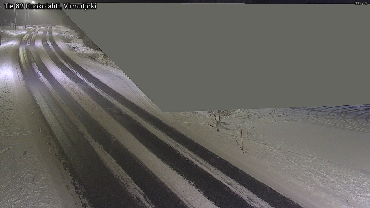 Weather Camera Image Road 62 Virmutjoki, Ruokolahti, Etelä-Karjala