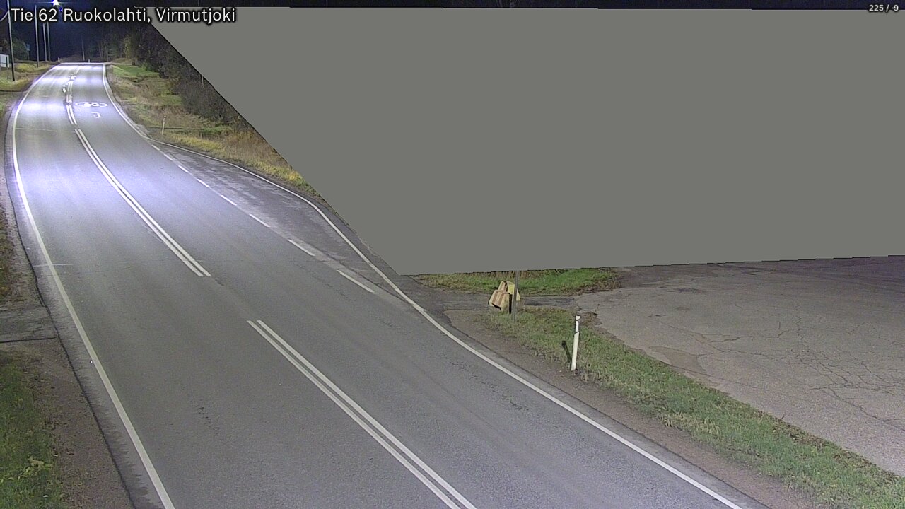 Weather Camera Image Road 62 Virmutjoki, Ruokolahti, Etelä-Karjala