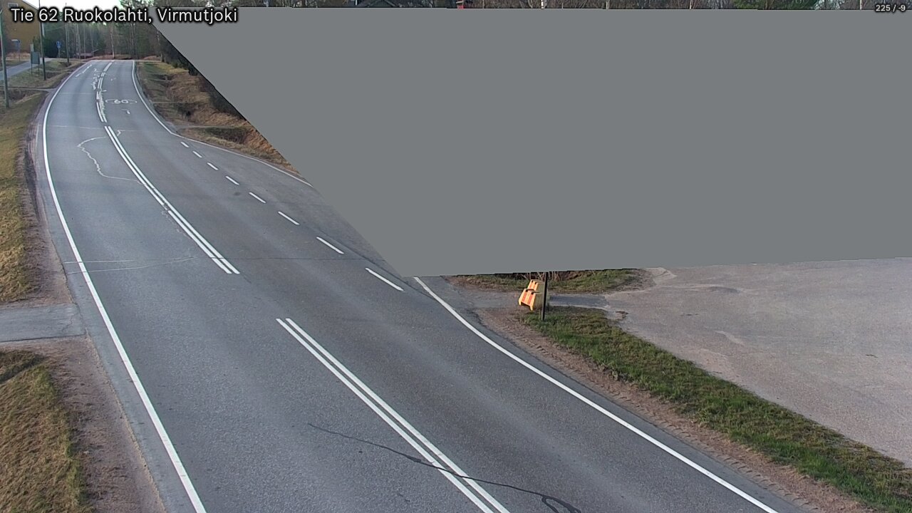 Weather Camera Image Road 62 Virmutjoki, Ruokolahti, Etelä-Karjala