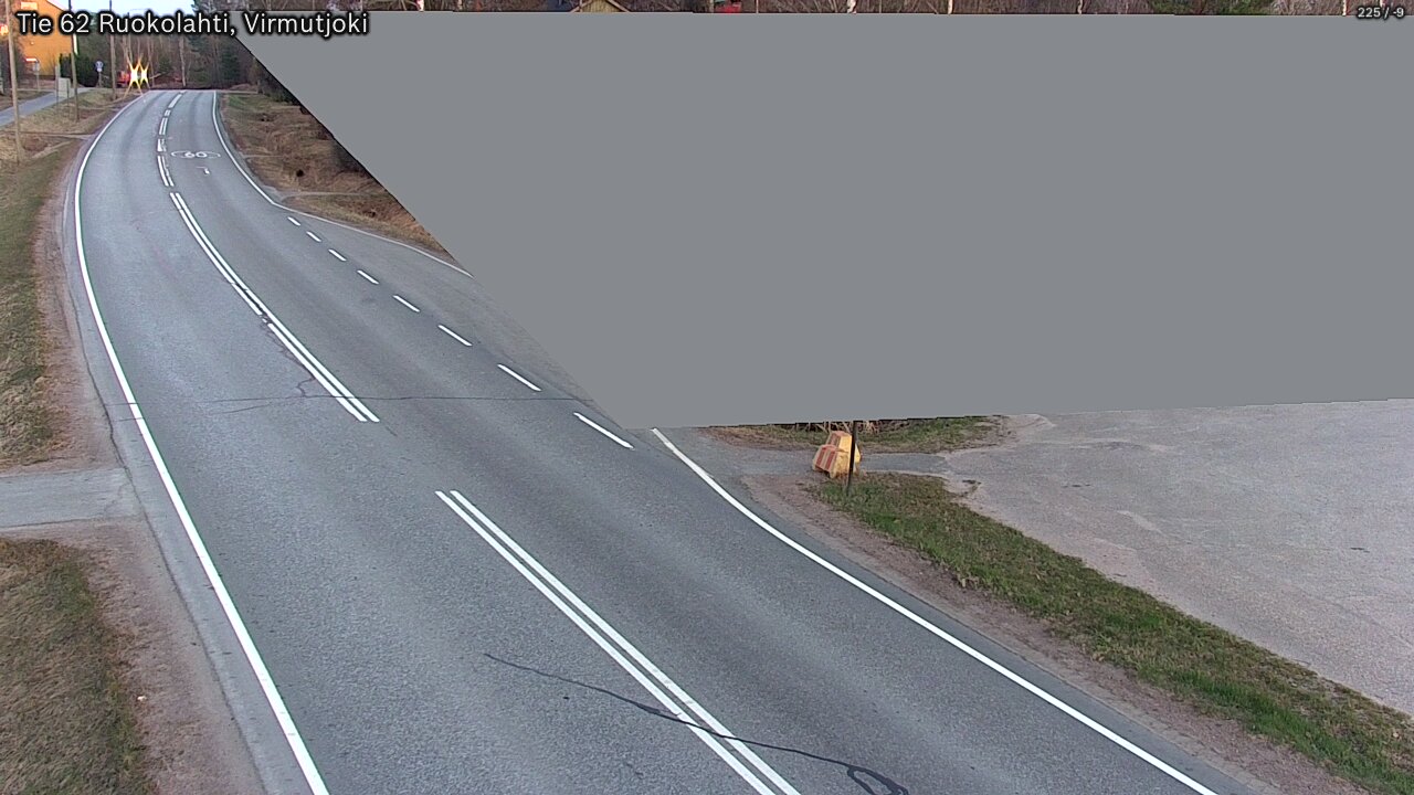 Weather Camera Image Väg 62 Virmutjoki, Ruokolahti, Etelä-Karjala