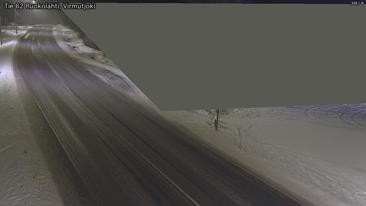 Weather Camera Image Road 62 Virmutjoki, Ruokolahti, Etelä-Karjala