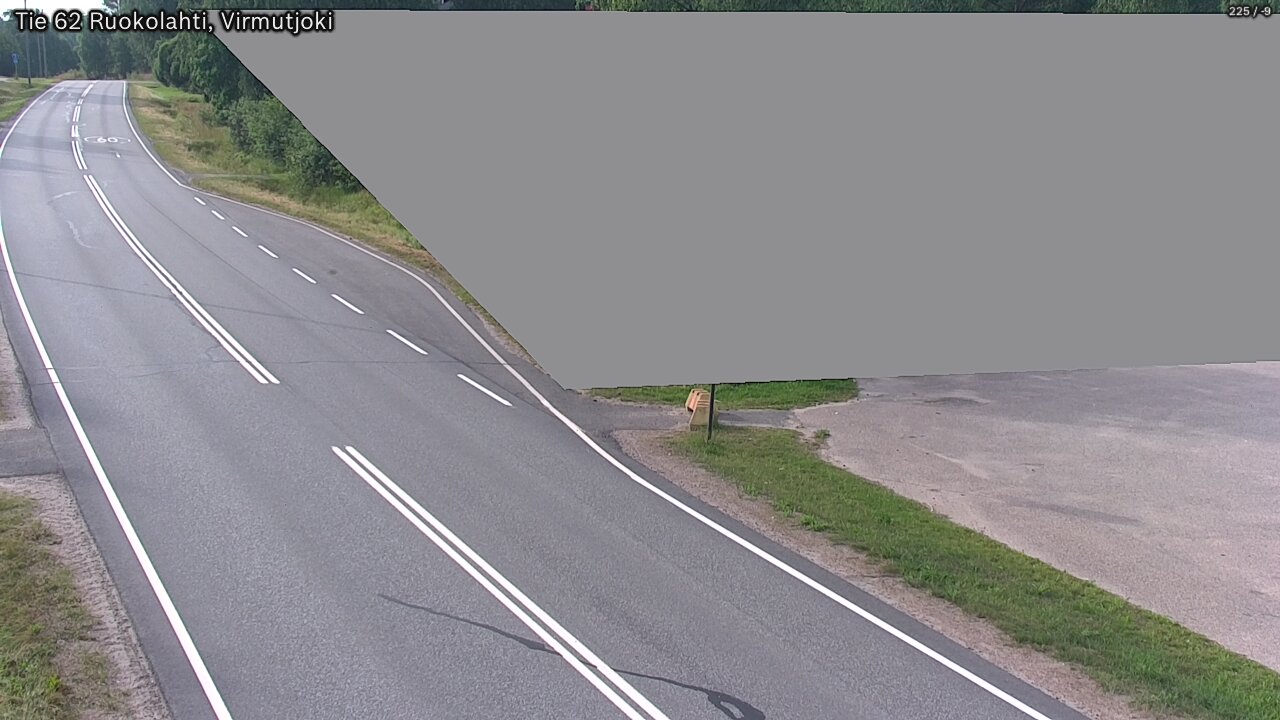 Weather Camera Image Road 62 Virmutjoki, Ruokolahti, Etelä-Karjala