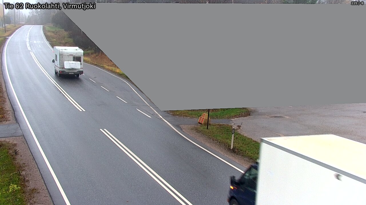 Kelikamerat Kuva Tie 62 Virmutjoki, Ruokolahti, Etelä-Karjala