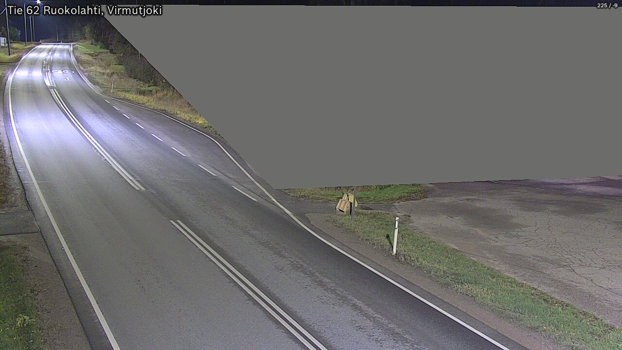 Weather Camera Image Road 62 Virmutjoki, Ruokolahti, Etelä-Karjala