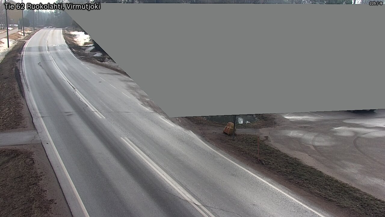 Weather Camera Image Road 62 Virmutjoki, Ruokolahti, Etelä-Karjala