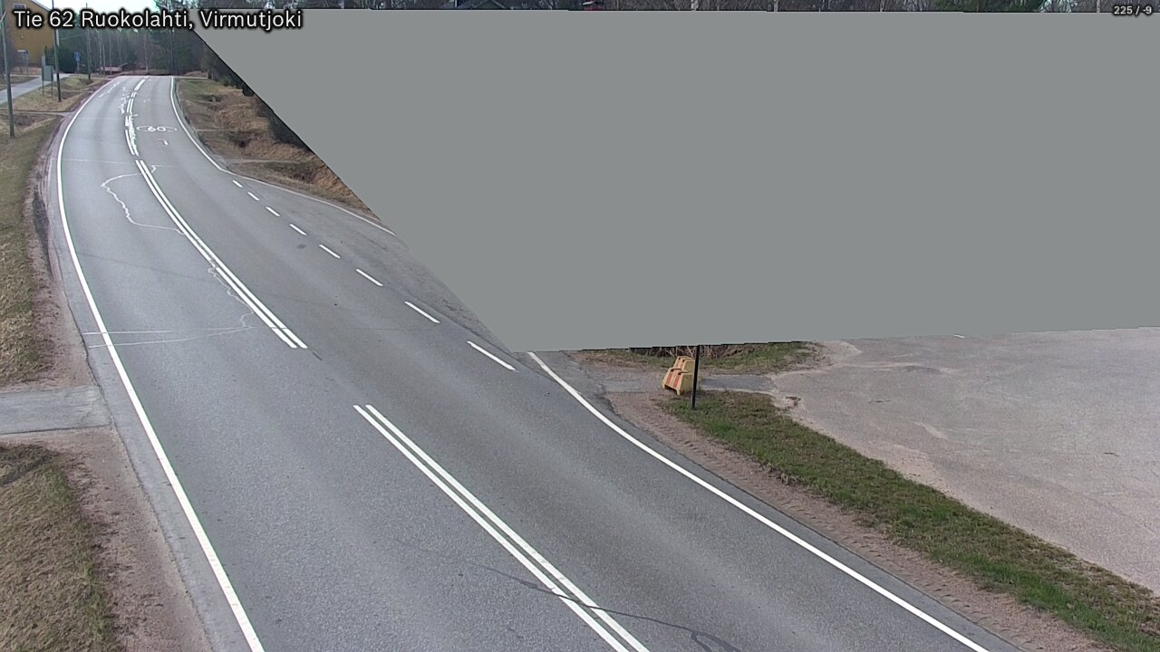 Weather Camera Image Väg 62 Virmutjoki, Ruokolahti, Etelä-Karjala